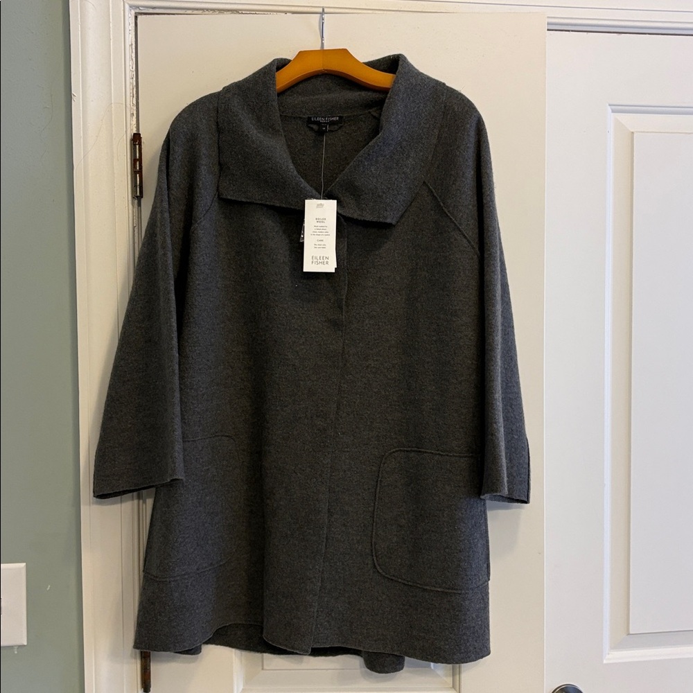 Eileen Fisher Gray Jacket